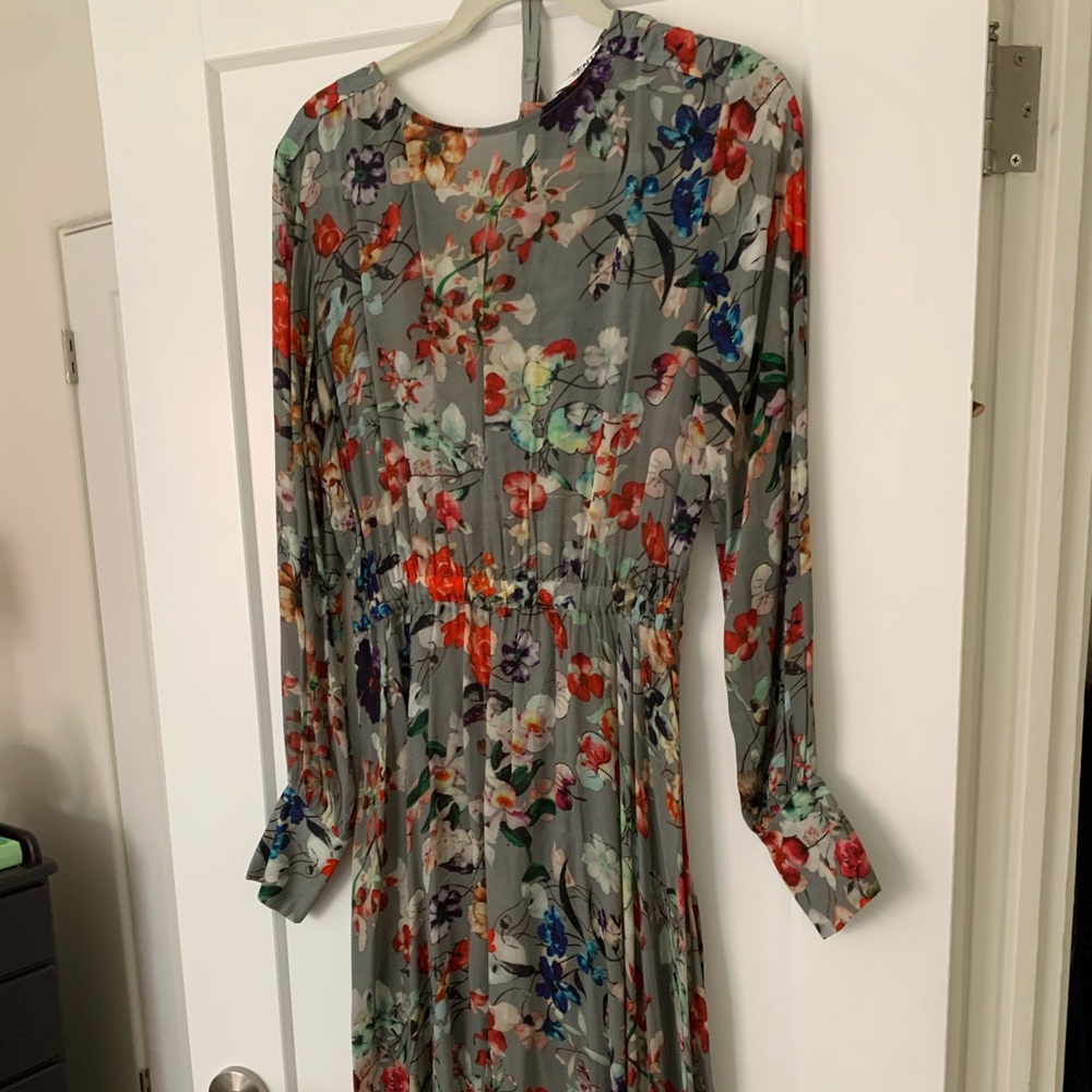 Essentiel Antwerp 3/4 sleeve print dress